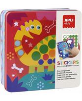 Lipdukų žaidimas Apli Kids „Dino”