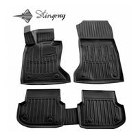 Guminiai 3D kilimėliai BMW 5 (F11) (Touring) 2010-2013 (Juodos spalvos)