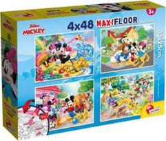 Dėlionė Lisciani Puzzle SupermaxI 4x48 peliukas Mikis