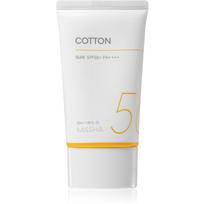 Missha All Around Safe Block Cotton Sun apsaugos nuo saulės kremas, SPF 50+ jautriai ir alergiškai odai 50 ml