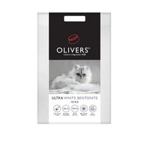 Oliver's Ultra White ekologiškas molio kraikas katėms, 10 kg