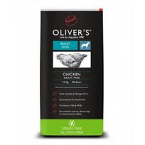 Oliver's Chicken Grain Free Small sausas maistas su vištiena šunims, 4 kg