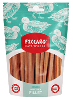 Ficcaro minkšti antienos filė skanėstai šunims ir katėms, 100 g