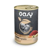 Oasy Grain Free Puppy Medium & Large Lamb konservai su ėriena šuniukams, 400 g