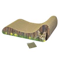 Nobby Lounge kartoninė draskyklė katėms, 48x21x16 cm