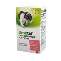 Drontal Puppy geriamoji suspensija nuo kirminų šuniukams, 50 ml