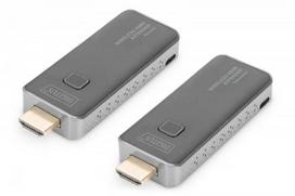 DIGITUS Wireless HDMI Extender Set 50m Dongle 1 to 1 Full HD