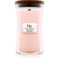 Woodwick Coastal Sunset kvapioji žvakė medinė dagtis 609.5 g