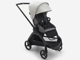 Sportinis vežimėlis Bugaboo Dragonfly Misty white/grey mélange/black frame