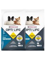 VERSELE-LAGA Opti Life Senior Mini vyresniems mažų veislių šunims Paukštiena 15 kg (2 x 7,5 kg)