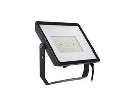 LED prožektorius PHILIPS, IP65, 100W, 4000 K, 9500 lm, juodos sp., 32,4 x 3,8 x 25,6 cm