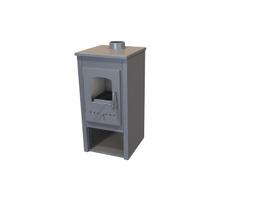 Krosnelė-židinys NORDFLAM Kelt, 5,4 kW