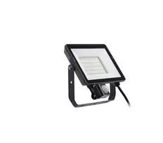 LED prožektorius PHILIPS,IP65, 50W, 4000K, 4750lm, su judesio davikliu, juodos sp., 22,3x5,7x21 cm