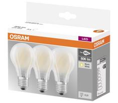 KOMPLEKTAS 3x LED Elektros lemputė VINTAGE E27/7W/230V 2700K - Osram