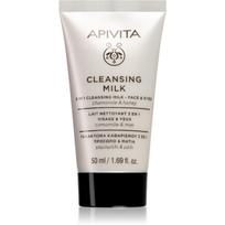 Apivita Cleansing Milk Face & Eyes „Trys viename“ valomasis losjonas veidui ir akims 50 ml