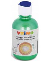 Guašas PRIMO, šviesiai žalios metalizuotos spalvos, 300 ml