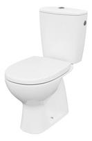 Unitazo komplektas CERSANIT Compact 684 ARTECO 020, su lėtai nusileidžiančiu dangčiu, 645 x 360 x 795 mm