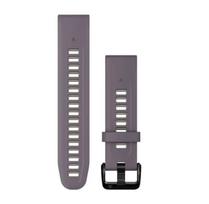 Garmin QuickFit 20 mm Silikoninis laikrodžio dirželis, Sodri orchidėjų/Šviesios smėlio spalvos