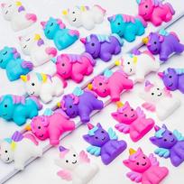 Mini SQUISHY silikoniniai tampomi žaislai (6 vnt.)