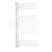 Rankšluosčių džiovintuvas WOBBEE FLINT WHITE 50x100cm baltas