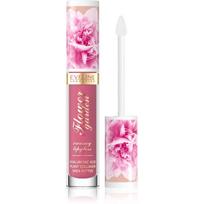 Eveline Cosmetics Flower Garden kreminis lūpų blizgis su hialurono rūgštimi atspalvis 03 Magnolia Charm 4.5 ml