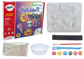 Kūrybinis rinkinys "Halloween" magnetukams iš gipso gaminti