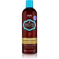 HASK Argan Oil gaivinamasis šampūnas pažeistiems plaukams 355 ml