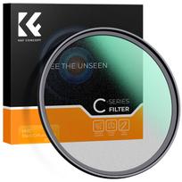K&F 62MM C Series Black Mist Filter 1/8, Ultra-thin multilayer Green Coating