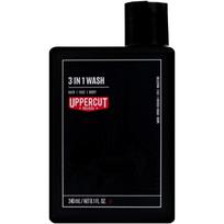 Uppercut Deluxe 3 in 1 Wash prausiklis plaukams, veidui ir kūnui 240ml