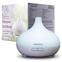 Elektrinis eterinių aliejų garintuvas su šviesomis AROMATIKA, 300 ml