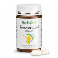 Resveratrolis 400 mg HERBAFIT, 90 kapsulių