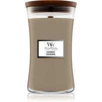 Woodwick Cashmere kvapioji žvakė medinė dagtis 609.5 g