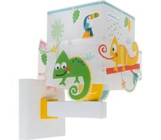 Dalber 63319 - Vaikiškas sieninis šviestuvas HAPPY JUNGLE 1xE27/15W/230V