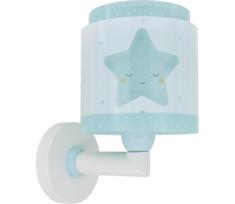 Dalber 76019T - Vaikiškas sieninis šviestuvas BABY DREAMS 1xE27/15W/230V mėlyna