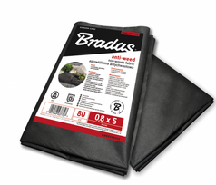 Agrotekstilė nuo piktžolių Bradas, 80 g/m², 3.2 x 10 m, neaustinė, juoda