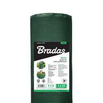 Bradas apsauginis tinklas, 6x6 mm, 1x25 m (300 g/m²)