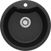 Deante granitinė virtuvinė plautuvė Deante Solis ZRS G803, Metallic graphite