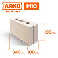 Silikatiniai blokeliai ARKO M10  340x100x198mm