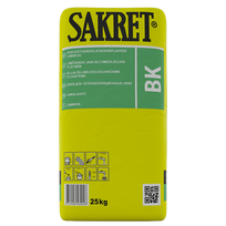 Klijavimo mišinys SAKRET BK : Pakuotė - 25 kg