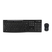 LOGITECH Keyboard MK270 black US/International Layout
