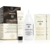 Apivita My Color Elixir plaukų dažai be amoniako atspalvis 4.0 Brown 1 vnt.