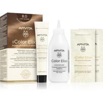 Apivita My Color Elixir plaukų dažai be amoniako atspalvis 8.0 Light Blonde 1 vnt.