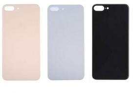 iPhone 8 Plus galinis stiklas dangtelis HQ (su didesne ertme kamerai) Black