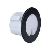 LED laiptų šviestuvas DPM, IP20, 1,2W, 4000K, 30 lm, su jud.davik., juodos sp., apšviet. kampas 110°