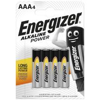 Elementai ENERGIZER Alkaline Power , AAA, LR03, šarminiai, 4 vnt