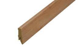 MDF grindjuostė CLIP, Natūralaus ąžuolo sp., 58mm aukščio, 19mm pločio, 2,4m ilgio
