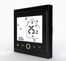 Moes BHT-002-GB termostatas elektrinei šildymo sistemai su temperatūros sensoriumi grindims TUYA