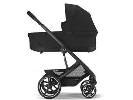 Universalus vežimėlis Cybex Balios S Lux 2in1 Moon Black (Black Frame)