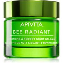 Apivita Bee Radiant Night Gel-Balm detoksikacinis glotninamasis naktinis gelinis balzamas 50 ml