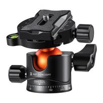 32mm Metal Tripod Ball Head 360 Degree Rotating Panoramic with 1/4 inch Quick Release Plate